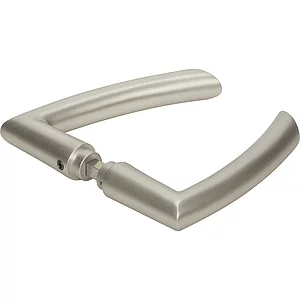 DORMA-Glas Drückerpaar 24.301, 8 mm, Edelstahl-Effekt