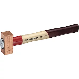 GEDORE Kupferhammer 622 H Rotband Plus 1000 g Hickory Stiel