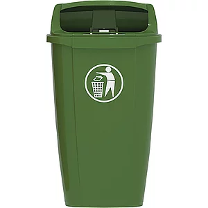Papierkorb Optima 50 Liter grün
