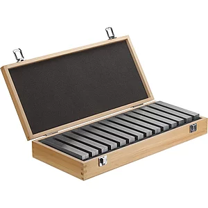 AMF Parallelunterlagensatz Superpräzision in Holzkassette Inhalt 14 Paare