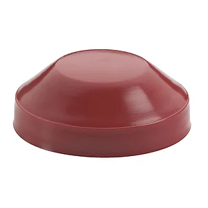 DÖRNER + HELMER Achsendkappen 20 mm Kunststoff rot