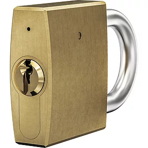 WINKHAUS Vorhangschloss AZ Nachbestellung Breite 55 mm Messing matt