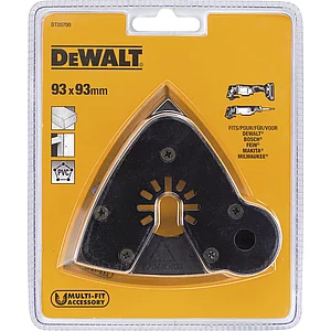 DEWALT Multi-Tool Schleifplatte DT 20700 Abmessung 93 x 93mm