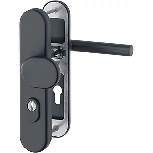 Sicherheits-Wechselgarnitur AMSTERDAM PZ92 mit Kernziehschutz, VK 10 mm, schwarz