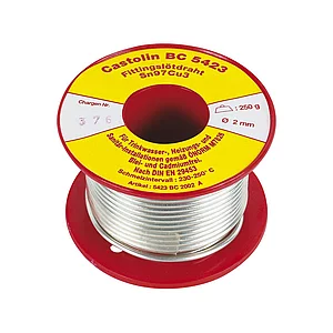 CASTOLIN Fittingslötdraht BC5423 Sn-Cu ø 2.5 mm Inhalt 250 g