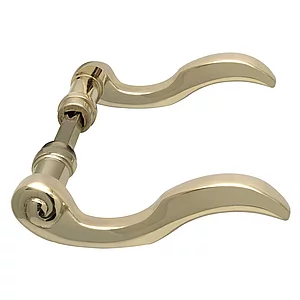 MARCHESI Drückerpaar SCHÖNBRUNN - Messing poliert