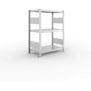 META Steck-Grundregal 1025 x 750 x 400 mm 3 Fachböden 150 kg