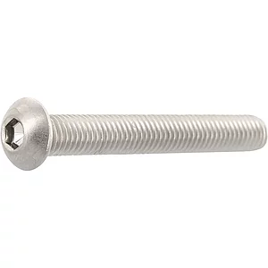 ISO7380-1 M 6x 16 Edelstahl A2-070 Linsenschraube mit Innensechskant