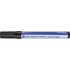 LYRA Permanent-Marker 112 Strichbreite 1-4 mm schwarz runde Spitze