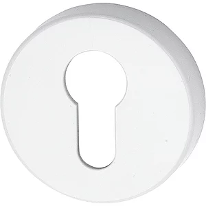 HEWI Zylinderrosette 306.23 FS reinweiß