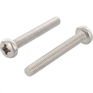 ISO7045 M 4x 40 Phillips Kreuzschlitz Edelstahl A4 Linsenschraube (DIN7985A)