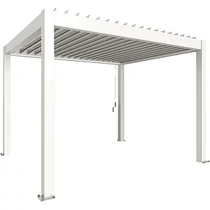 BIOHORT Pergola Gr. 3 x 3,5 weiß