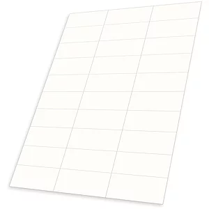 Etiketten weiß 70 x 29,7 mm