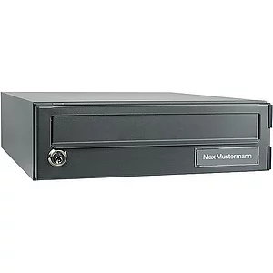 BURG Hausbrieffach eBoxx A 625, Breite 380, Höhe 115 mm, anthrazit