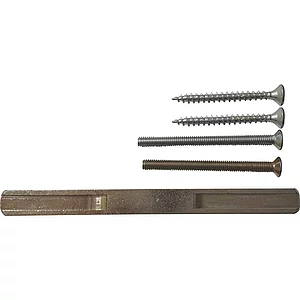 GEOS Stift - und Schraubenset für Drückergarnitur, 62 - 67 mm