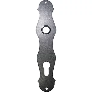 HALCÖ Langschild STUBAI - PZ 88, verzinkt schwarz hell passiviert