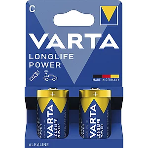 VARTA Batterie Longlife Power LR14/C 1,5 Volt 2 Stück