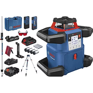 BOSCH Rotationslaser GRL 600 CHV Set IP68 rot