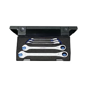 GEDORE Maulschlüssel-Satz mit Ringratsche 7R 8-19 mm 5-teilig