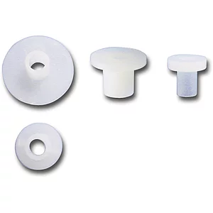 Isolierhülse M 4x2.7 Polyamid natur für Beschlägemontage auf Glas