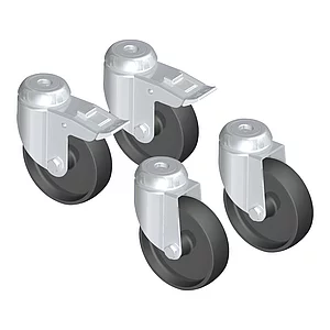 KEMPER Rädersatz zu Schweißerschutzwand 1 und 3-teilig