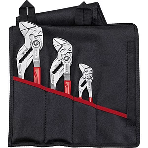 KNIPEX Zangenschlüssel-Set 001955S7 3-teilig in Rolltasche, SW 27-68 mm