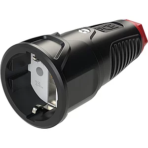 PCE Schutzkontaktkupplung TAURUS2 Gummi 2-polig IP20