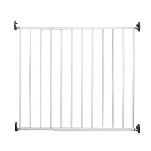 Tür- und Treppenschutzgitter Basic H 75 X B 68 - 106 cm, Stahl weiß