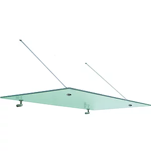 Glasvordachbeschlagset AL-Sky Light 1000, Edelstahl