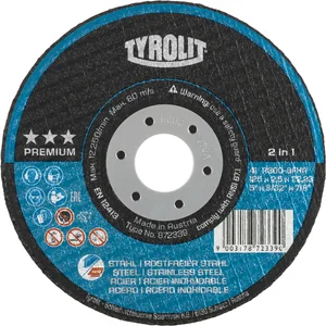 TYROLIT Trennscheibe gerade Premium*** 178 x 2.5 mm 2in1 Form 41