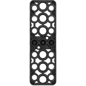 GV Unterlegplatte, 160 x 50 x 10 mm, Kunststoff schwarz