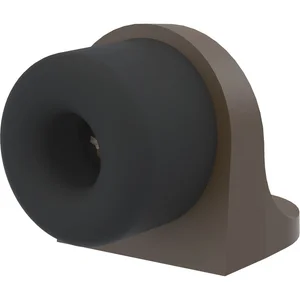 KWS Bodentürpuffer 2022 ø 40 mm, Aluminium dunkelbraun eloxiert