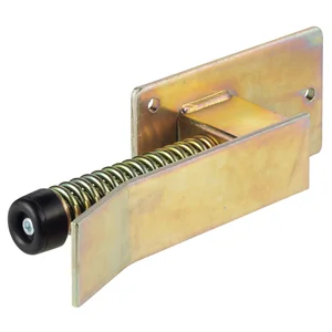 Torpuffer unten HELM 560 mit Stahlfeder 2000 kg Stahl verzinkt gelb