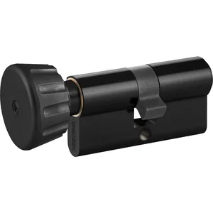 DORMAKABA Knaufzylinder expert plus, verschiedensperrend, 65/K75, schwarz