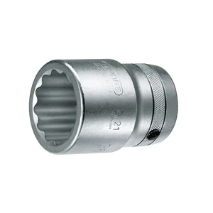 GEDORE Steckschlüssel-Einsatz D21 DIN3124 1"vierkant 65.0 mm zwölfkant