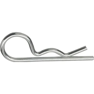 Federstecker einfach 2x 50 Federstahl verzinkt ~DIN11024