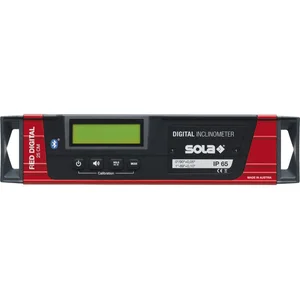 SOLA Elektronische Neigungswasserwaage RED 25 digital Länge 250 mm
