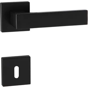 MARCHESI Drückergarnitur BUDAPEST Rosette BB, 38-45 mm, Zamak schwarz matt