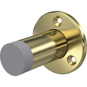 KWS Wandtürpuffer 2011 ø 55 mm, Höhe 100 mm, Messing poliert