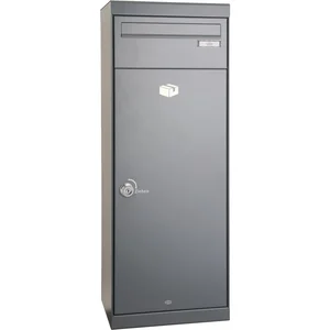 RENZ Paketkasten QUBO - L, Graualuminium