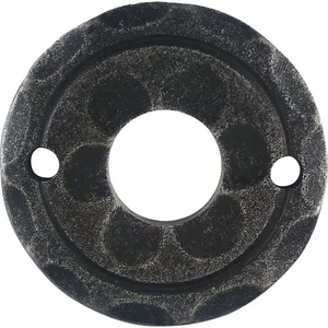 HALCÖ Drückerrosette SILL, ø 50 mm, verzinkt schwarz passiviert