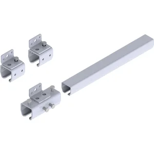 Erweiterungsset HELM 300 für Schiebetorbeschlagset, Wandmontage,Stahl verzinkt