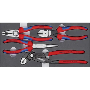 KNIPEX Zangen-Set "Basic" 4-teilig 002001V15 in Schaumstoffeinlage