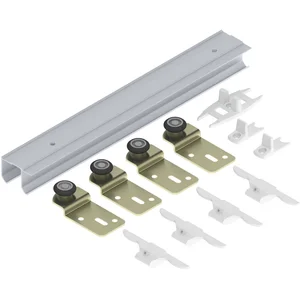 HELM 25 H IS Schiebetürbeschlag 20 kg Innenfront 2-flg. Laufschiene L=1200 mm