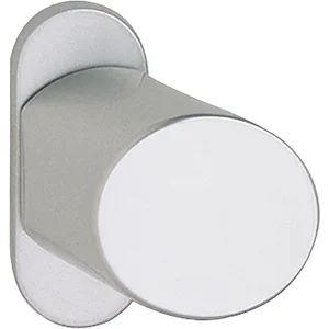 GRUNDMANN Türknopf GEOS - auf Rosette, Zylinderform abgeschrägt 56x40, Edst.