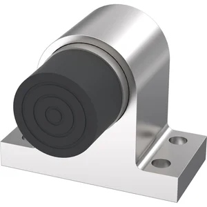 KWS Bodentürpuffer 2024 gefederter Anschlagpuffer, Edelstahl matt