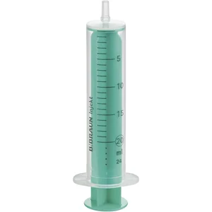 Einmalspritze aus PP mit 20 ml Volumen Luer-Anschluss