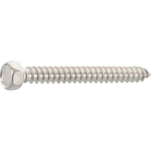 DIN7976C 6.3x 16 Edelstahl A2 Sechskantkopf-Blechschraube ~ISO1479