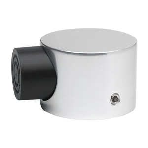 KWS Bodentürpuffer - ø 50 mm, Höhe 35 mm, silber eloxiert