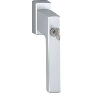 HOPPE Fenstergriff TOULON Sperrzylinder TBT, VK 7x43 mm , silber eloxiert